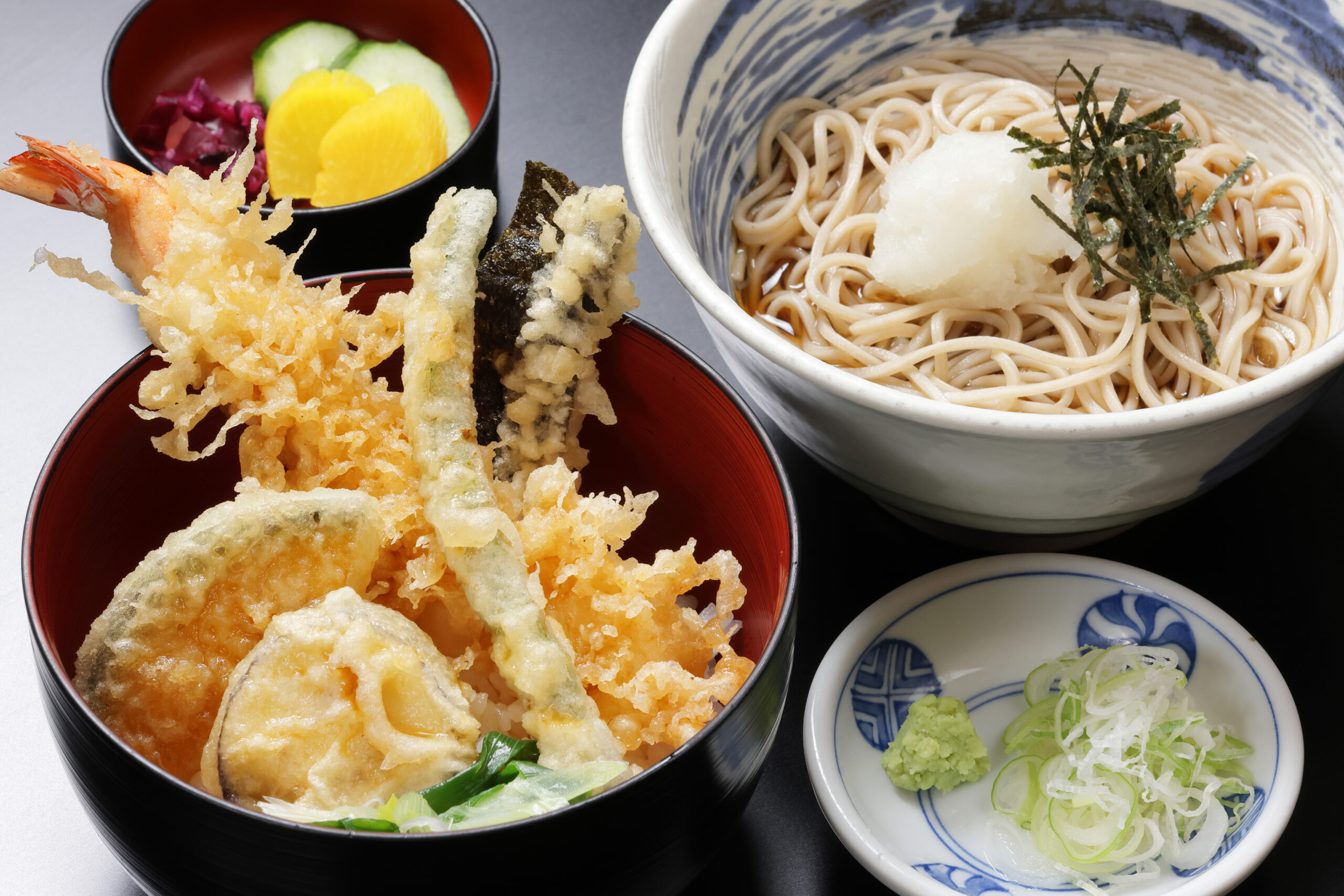 ミニ天丼セット