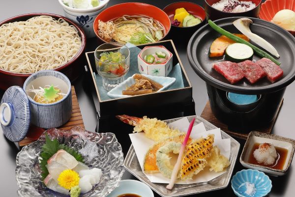 季節の京蕎麦懐石