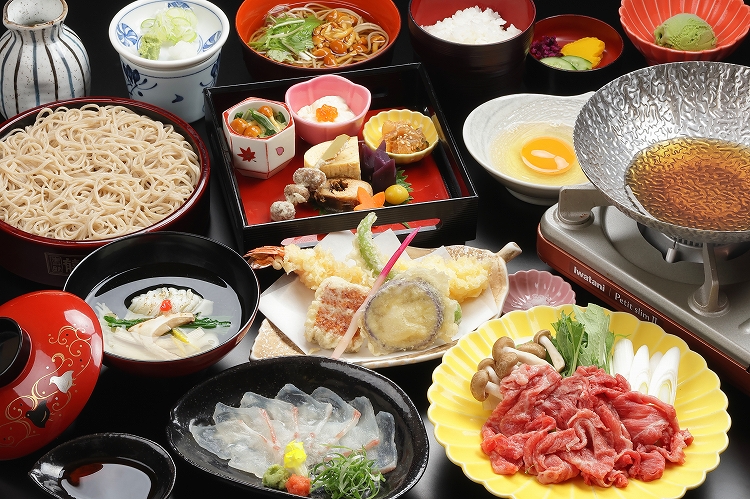 9月・10月 京の秋の味覚 京蕎麦懐石『極み』
