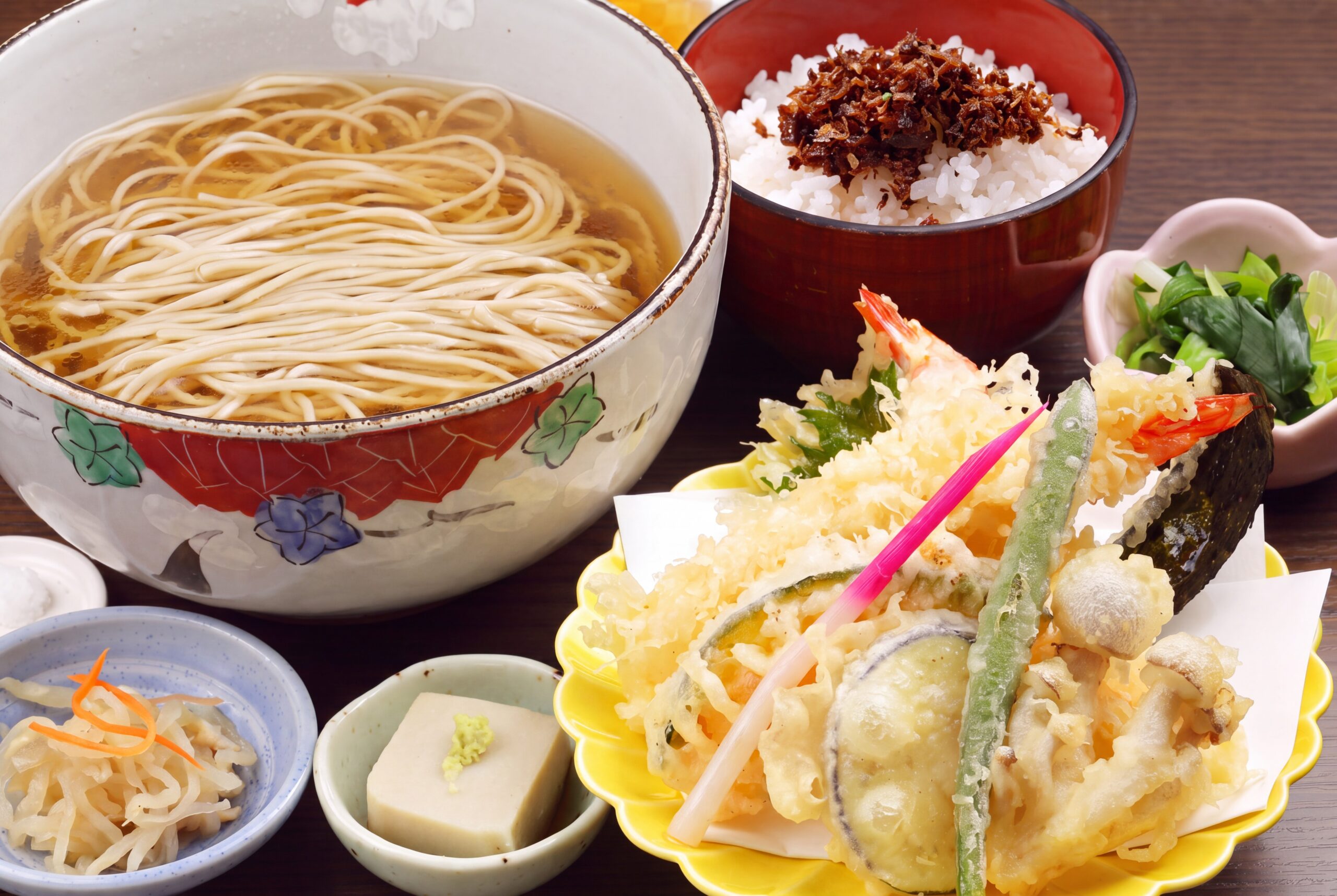 天ぷら盛合せ御膳